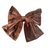 Brown Velvet Bow