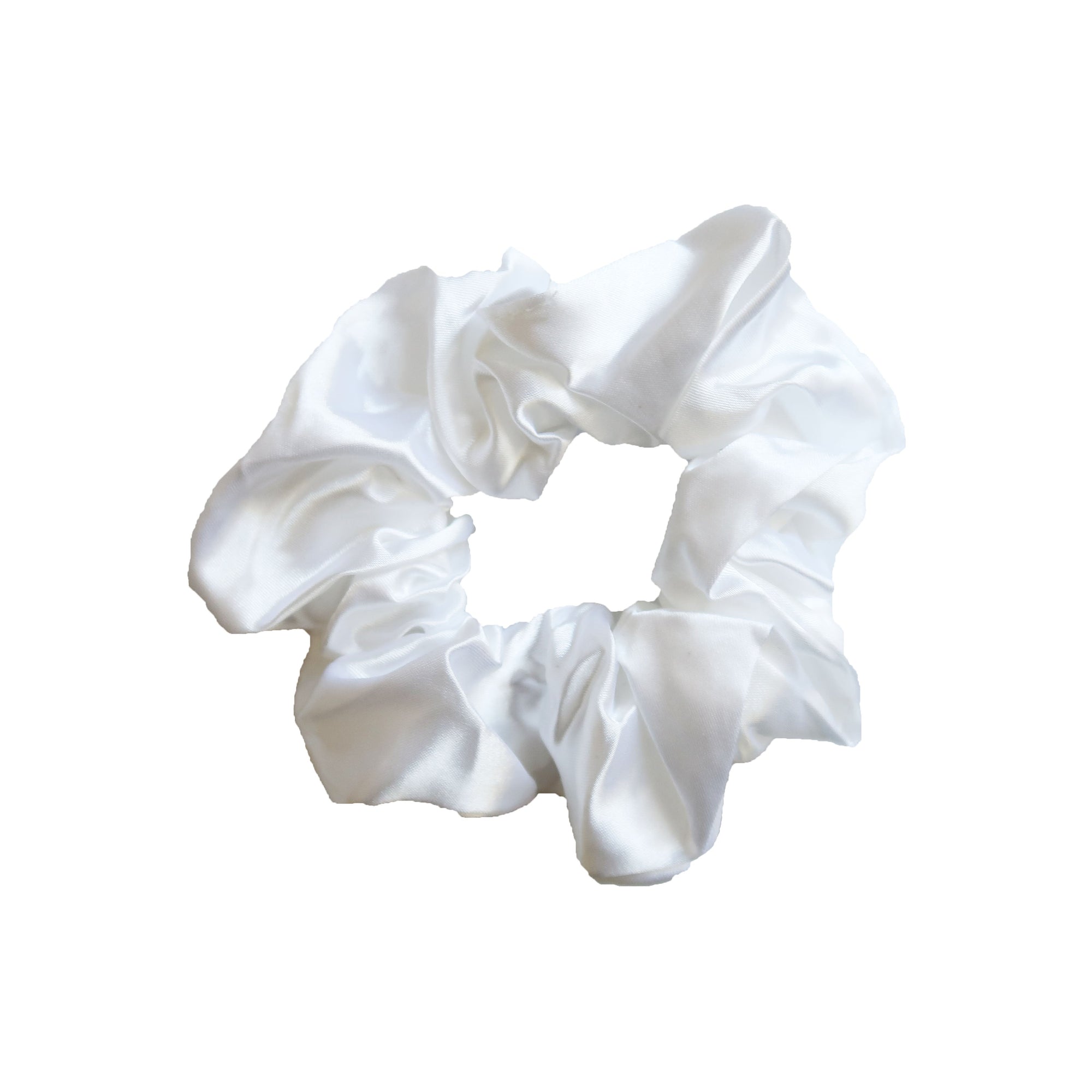 White Hot Scrunchie